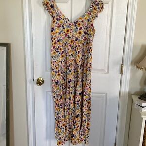 Floral tiered dress by Old Navy size L